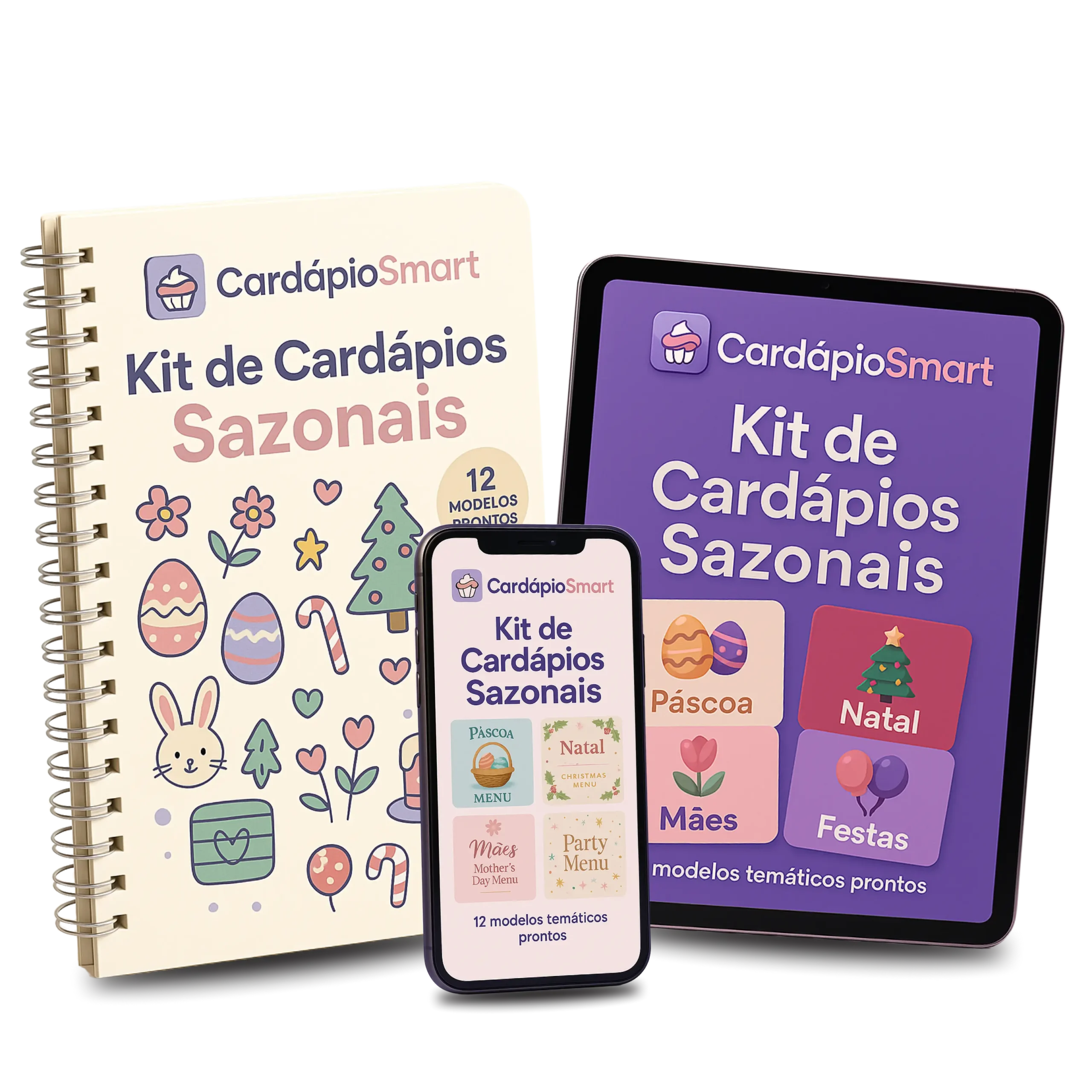 Bônus 5 — Kit de Cardápios Sazonais